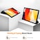 For Xiaomi Pad 6S Pro, [Stand Feature] Ultra-thin Case with Auto Sleep Wake, PU and PC Anti-Scratch Protective Case, for Xiaomi Pad 6S Pro-Black + Screen Protector