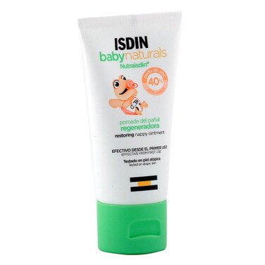 Isdin Baby Naturals Zinc Oxide 40% Restoring Nappy Ointment 50ml