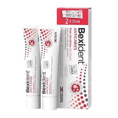 Isdin Bexident Anticaries Toothpaste 25ml 2's