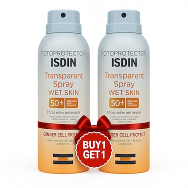 Isdin Fotoprotector Wet Skin Transparent Promo B1G1