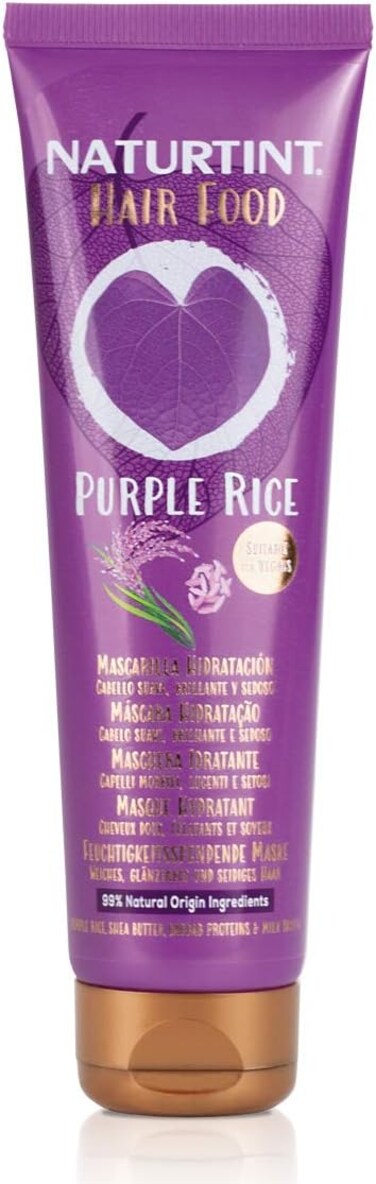 Naturtint Hair Food With Purple Rice Hair mask, 150ml, For Refreshing &amp; Soothing Effect on Dry, Damaged Hair