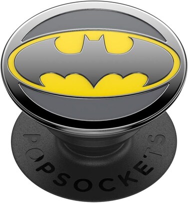 Popsockets Phone Grip With Expanding Kickstand, Enamel Dc Grips, Enamel Batman