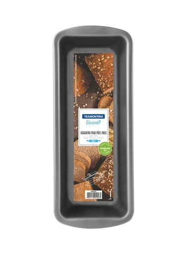 26cm 1.4L Graphite Aluminum Bread Mold with Starflon Max PFOA Free Nonstick Coating Graphite 26cm Graphite 26cm