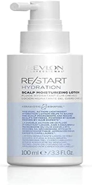 Revlon Professional Re/Start Balance Scalp Moisturising Lotion, 100ml, Moisturising Lotion Against Dry Scalp, Care Product With Soothing Effect, With Hyalucomplex And Panthenol