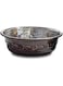 Saluki Premium Fish Embossed Pet Bowl, 350 ml Capacity, Antique Copper