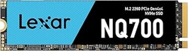 Lexar 1TB NQ700 NVMe M.2 2280 PCIe Gen4 SSD R:4200MB/s,W:2100MB/s