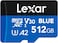 Lexar Blue 512GB microSDXC UHS-I Card with Adapter, Up to 160MB/s (International Version)