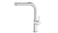 TEKA Single lever pull-out kitchen tap with oval body and 3/8" flexible inlet pipes OVAL 938