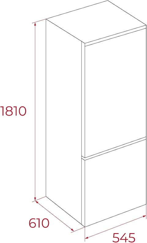 TEKA No Frost Free Standing bottom freezer Refrigerator with Inverter Motor 253 L RBF 3320 SS