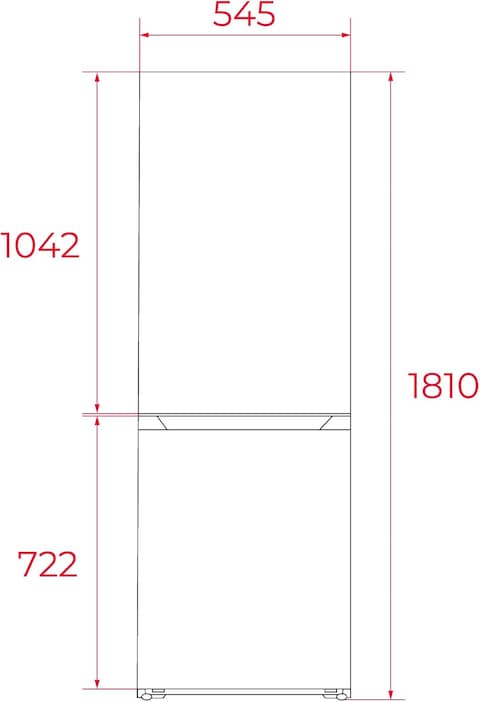 TEKA No Frost Free Standing bottom freezer Refrigerator with Inverter Motor 253 L RBF 3320 SS