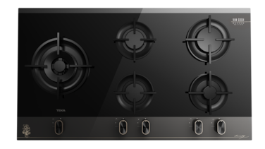 TEKA 90cm Gas on Glass hob with 5 cooking zones Van Gogh GBC 95 VB VG