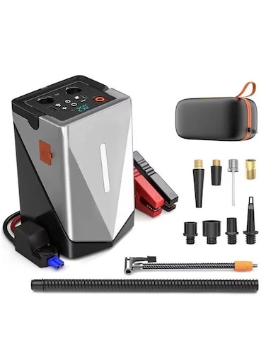 JUMP STARTER WITH AIR PUMP AND BLOWER MODEL-GF01