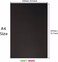 A4 Black Double Sided Foam Board (21 x 29.7 cm) &ndash; 6 Pack   5mm Thick Polystyrene Sheets for Model Making, Photo Mounting, Presentations, Arts &amp; Crafts, School &amp; Office