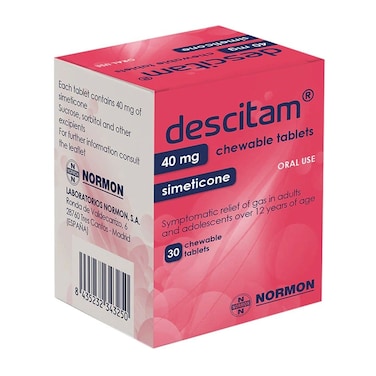 Descitam 40 mg Chewable Tablet 30's