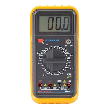 Terminator Digital Multimeter (Resistance Transistor HFE Diode Continuity Buzzer and Data Hold)