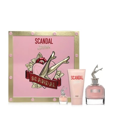 Jean Paul Gaultier Scandal Set Eau De Parfum 80ml + Eau De Parfum 6ml + B/L 75ml