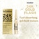 LaCabine 24K Gold Flash 2ml Golden Facial Serum Ampoules For Instant Glowing Skin, Limited Edition, Pack of 1's