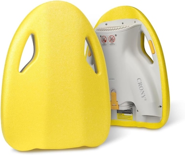 Crony Swimming Kickboard Electirc, Swim Training Kickboard 3 Speed Water Sports Swimming Pool Board For Adults Kids, Suitable For Watersports Pools &amp; Diving &amp; Snorkelling &amp; Ocean Adventure (Yellow)