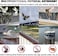 Stainless Steel Bird Spikes for Pigeons and Other Small Birds - No Plastic - Anti Bird Repellent Spikes Control Kit Un-Assembled Spikes 50 Centimetre (Pack of 100)