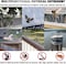 Stainless Steel Bird Spikes for Pigeons and Other Small Birds - No Plastic - Anti Bird Repellent Spikes Control Kit Assembled Spikes 50 Centimetre (Pack of 50)