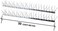 Stainless Steel Bird Spikes for Pigeons and Other Small Birds - No Plastic - Anti Bird Repellent Spikes Control Kit Un-Assembled Spikes 100 Centimetre (Pack of 5)