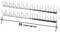 Stainless Steel Bird Spikes for Pigeons and Other Small Birds - No Plastic - Anti Bird Repellent Spikes Control Kit Assembled Spikes 100 Centimetre (Pack of 50)