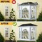 Stainless Steel Bird Spikes for Pigeons and Other Small Birds - No Plastic - Anti Bird Repellent Spikes Control Kit Assembled Spikes 100 Centimetre (Pack of 50)