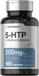 Horb&auml;ach Horbaach 5-Htp 200mg, 180 Capsules, 5Htp Extra Strength Supplement, Non-Gmo, Gluten Free, 5 Hydroxytryptophan