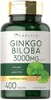 Carlyle Ginkgo Biloba 3000Mg, 400 Tablets, Vegetarian Supplement, Non-GMO, Gluten Free