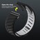 Silicone Wristband Compatible with Whoop 5.0 Band, Comfort Durable Soft Adjustable Silicone Sports Loop Strap for Men &amp; Women, with U Shapped Connector Starlight - One/Peak