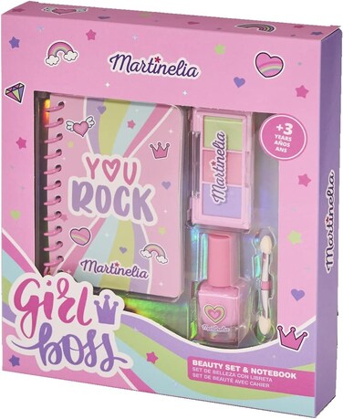 مجموعة مارتينيليا سوبر جيرل للدفتر والتجميل