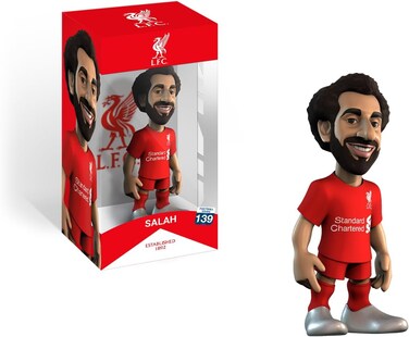 مينيكس صلاح نجوم ليفربول لكرة القدم