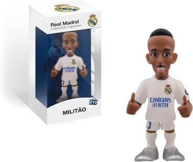 مجسم ميليتاو من مينيكس، رقم الموديل Mn18444، لاعب ريال مدريد، مجسم قابل للجمع بطول 12 سم، مناسب للعرض، هدية مثالية للأطفال والكبار، ومحبي كرة القدم.