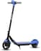 Crony Zl-E7 Kids Electric Scooter With LED Display, Dual Thumb Brake/Throttle, Bluetooth Speaker &amp; Step Lights, 10-14Km/H Speed, 60Kg Max Load, Foldable Lightweight Frame With Vacuum Tires, Blue