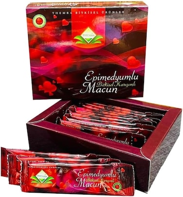 Honey Macun Powerful Aphrodisiac Stick 12x12g &ndash; Extra Strong Immediate Effect &ndash; Natural Supplement Energy, Libido and Vitality for Men and Women