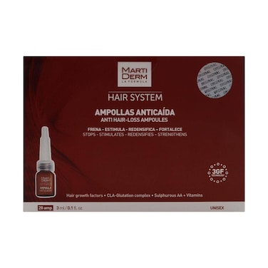 Martiderm Hair Ampollas 28 Amp