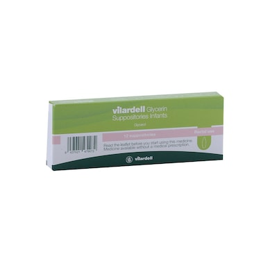 Vilardell Glycerin 0.92 g Infant Suppository 12's