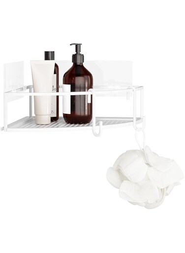 Umbra Cubiko Corner Bins, Set of 2, White