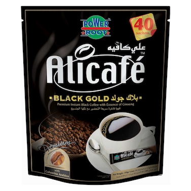 Alicafe Black Gold Premium Instant Black Coffee, 100g
