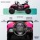 Lovely Baby Powered Riding Jeep for Kids LB 5151, Battery Operated Power Truck with Remote-Control, Light, Music, Best Gift for children 1-4 Yrs - Pink