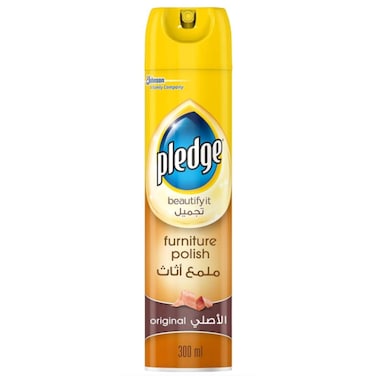 Pledge Beautify It Furniture Polish Spray Original Scent 300ml