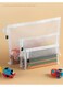 Toy storage bag building block puzzle sub-package bag children small particle zipper transparent finishing storage bag (Multiple specifications)