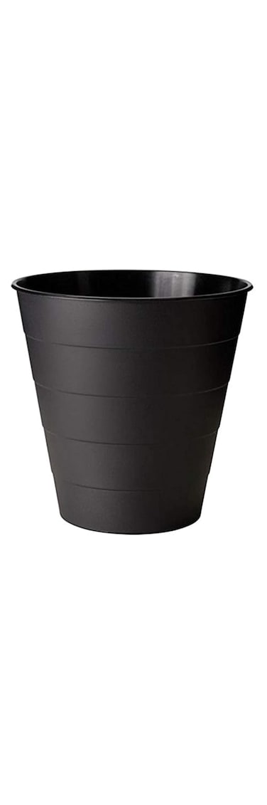 Ikea Plastic Garbage Bin, Black