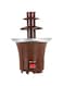 Dubai Gallery 3 Tier Mini Chocolate Fountain B07Ndnnx9G Brown/Silver