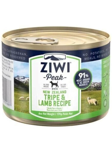 ZIWI Peak Tripe &amp; Lamb Recipe Wet Dog Food - 170G