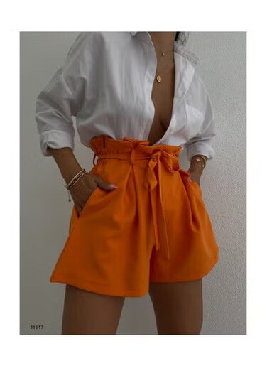 Orange Shorts Large