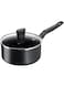 TEFAL G6 Super Cook 18 cm Saucepan with Lid   Non stick   Black   Aluminium   2 Years Warranty   B4592384
