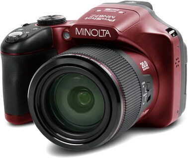 Minolta Pro Shot Digital Camera - Red (International Version)