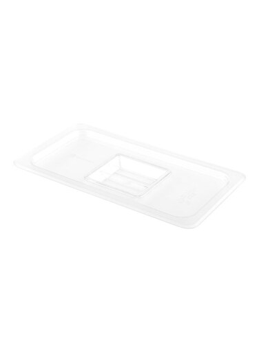 LID ONLY: Met Lux Lid For 1/3 Size Food Pans, 1 Freezer-Safe Lid For Commercial Food Storage Container - Containers Sold Separately, For Kitchens, Restaurants, Or Cafeterias
