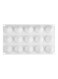Cavity Silicone Molds DIY Cake Decorating Tools for Baking Ice Cream Chocolate Dessert Mousse white 20*20*20cm